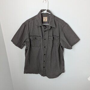 Cabela's RedHead Brand Co. Men's Gray Short Sleeve Button Up, Large